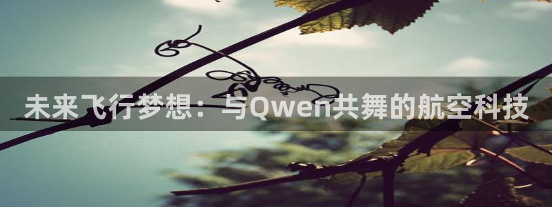 MK体育官网下载平台是正规平台吗知乎：未来飞行梦想：与Qwe